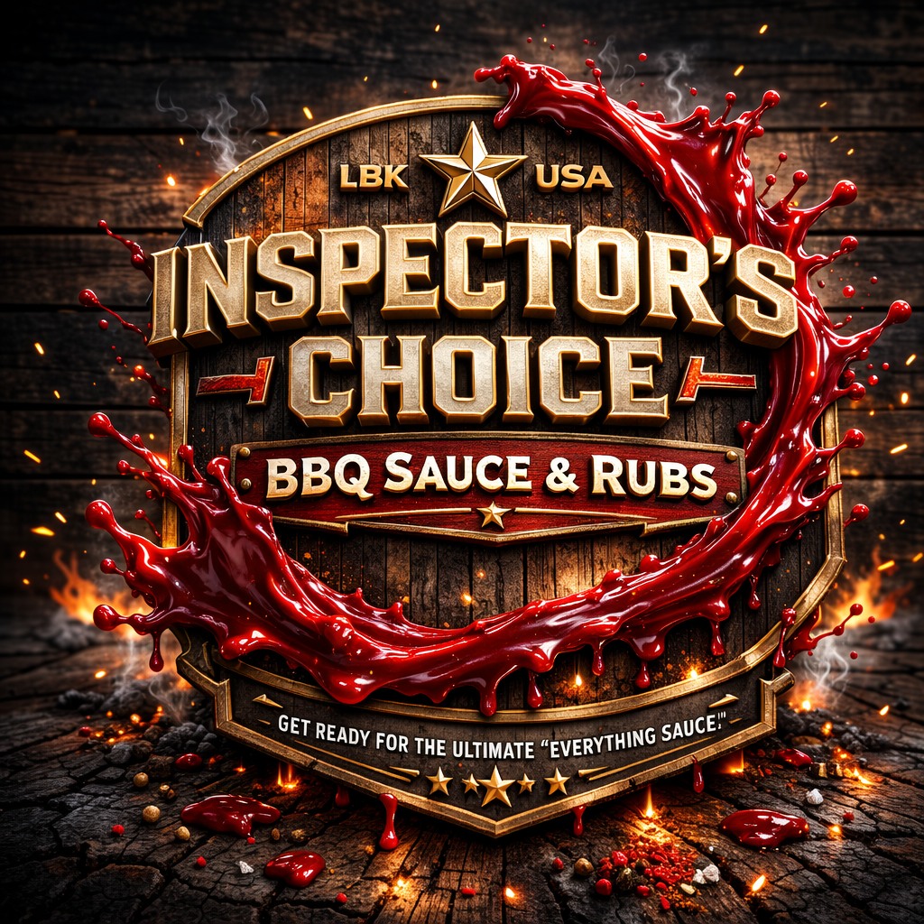 Inspector’s Choice BBQ SAUCE and Rubs